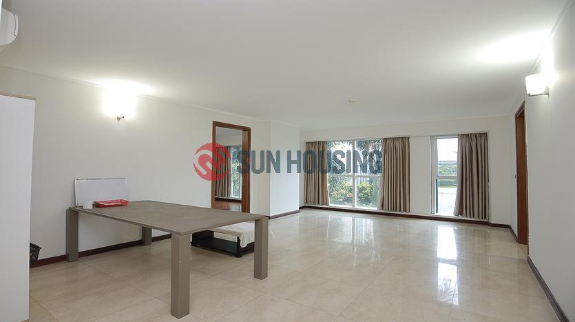 Partly furnished apartment in L2 building Ciputra with 4 bedrooms, open view balcony, swimming pool