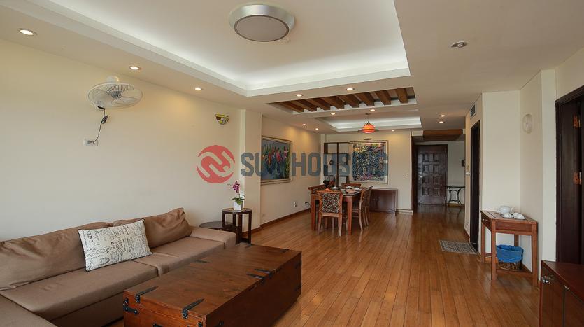 Lake view serviced apartment Westlake Hanoi, two bedrooms.