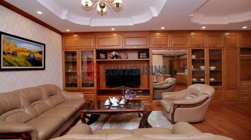 This modern and classy apartment 2 bedrooms Eurowindow Building Hanoi is ready for rent