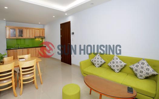 Two-bedroom serviced apartment Westlake Hanoi, brand new.