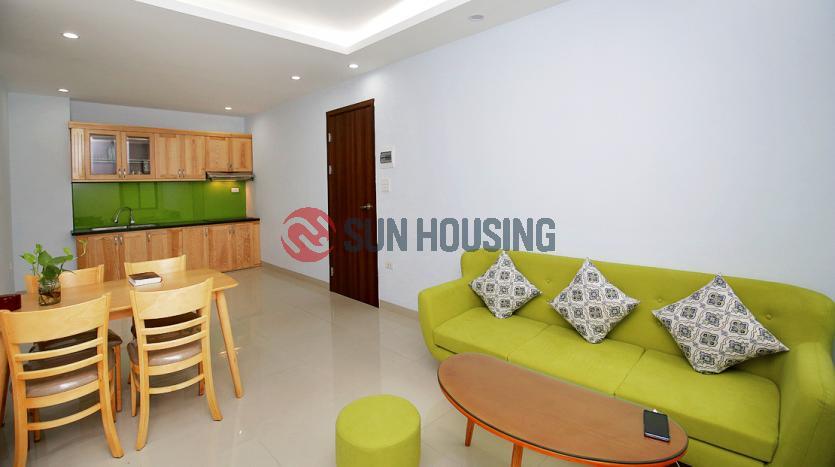 Two-bedroom serviced apartment Westlake Hanoi, brand new.