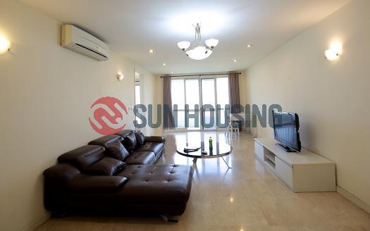 Three-bedroom apartment Ciputra Hanoi P building, open view balcony.