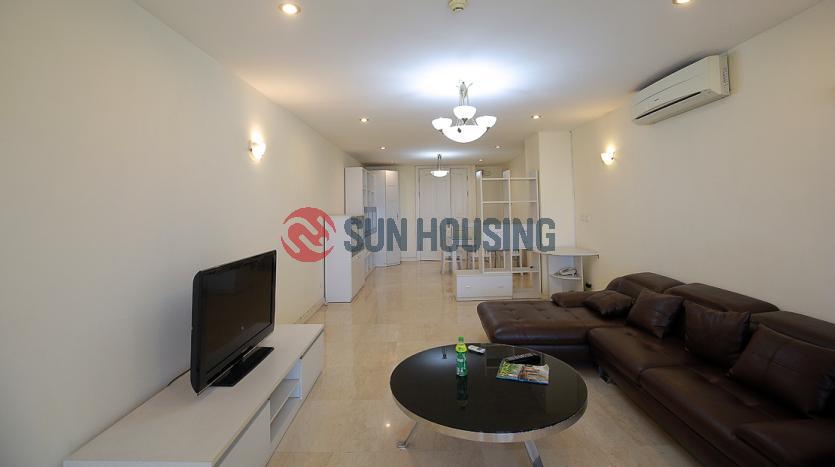 Three-bedroom apartment Ciputra Hanoi P building, open view balcony.