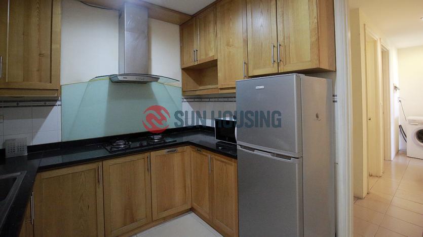 Three-bedroom apartment Ciputra Hanoi P building, open view balcony.