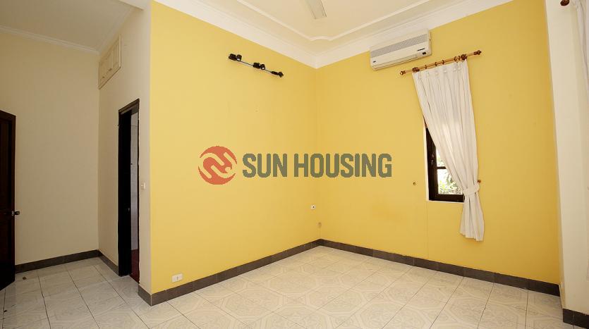 Partly furnished house for rent in Tay Ho with 3 bedrooms, large garden, large terrace