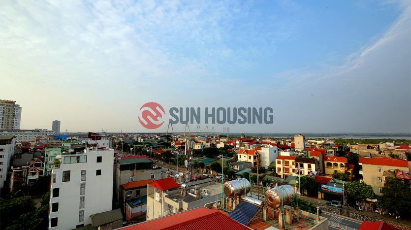 Serviced penthouse apartment Tay Ho – 3 bedrooms, lake view balcony, terrace