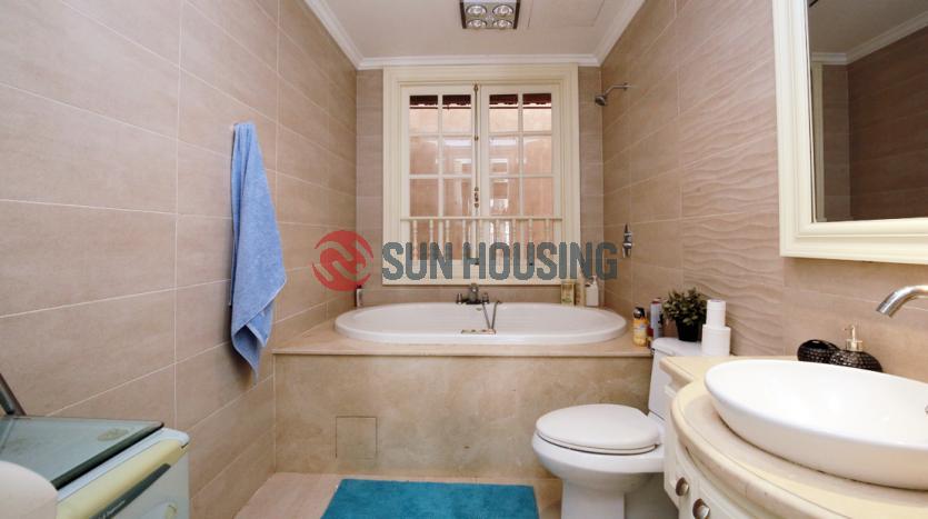 Grandeur villa for rent Tay Ho, Hanoi with 5 bedrooms, pool, large courtyard