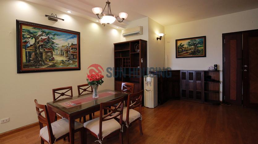 Fully furnished apartment three bedrooms Ciputra Hanoi