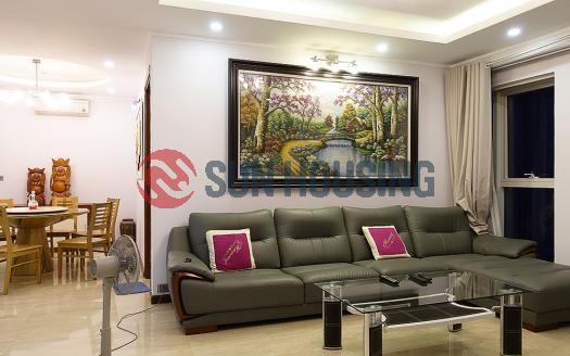 Luxury apartment for lease L2 Ciputra – 3 bedrooms, city view balcony