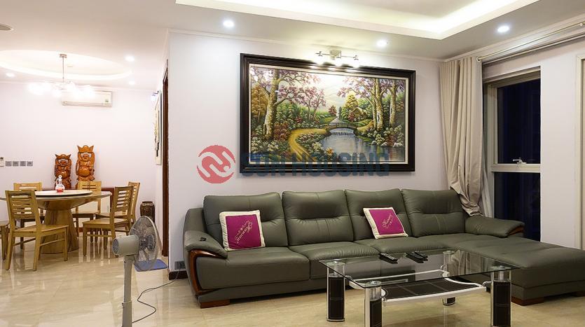 Luxury apartment for lease L2 Ciputra – 3 bedrooms, city view balcony