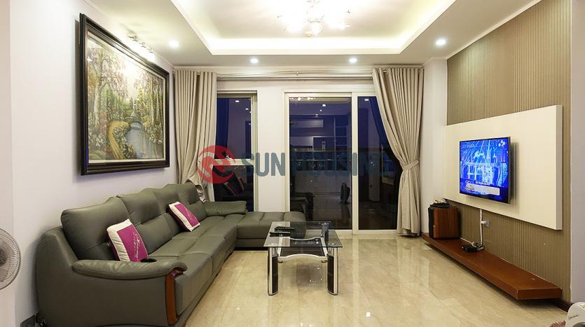 Luxury apartment for lease L2 Ciputra – 3 bedrooms, city view balcony