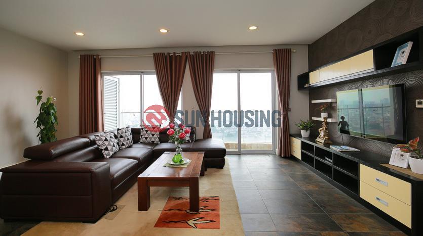 Three-bedroom serviced apartment Golden Westlake Hanoi, fully furnished