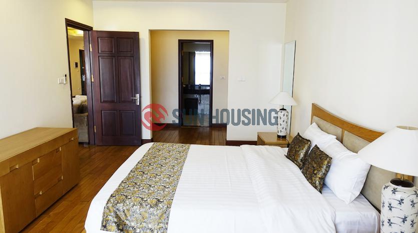 Lovely three bedroom apartment with an open view in Hai Ba Trung Hanoi