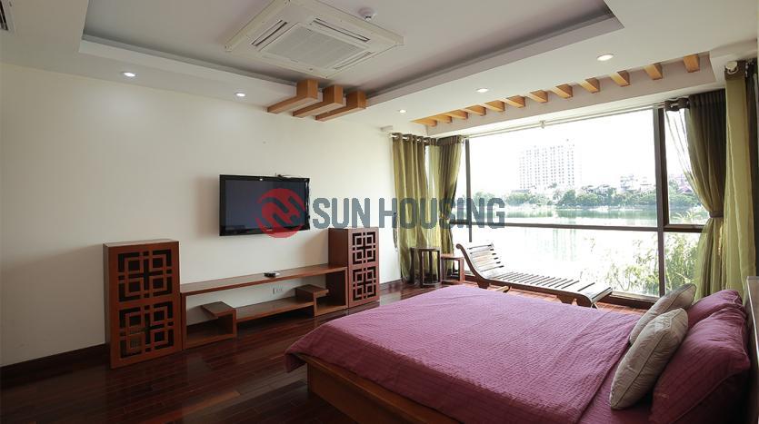 Lake view serviced apartment Westlake Hanoi, two bedrooms.