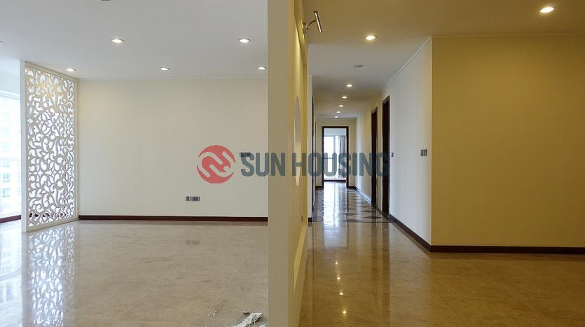 Unfurnished apartment for rent in L1 Ciputra | Four bedrooms, open view balcony