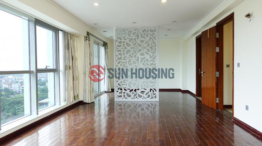 Unfurnished apartment for rent in L1 Ciputra | Four bedrooms, open view balcony