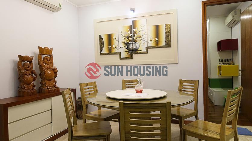 Luxury apartment for lease L2 Ciputra – 3 bedrooms, city view balcony