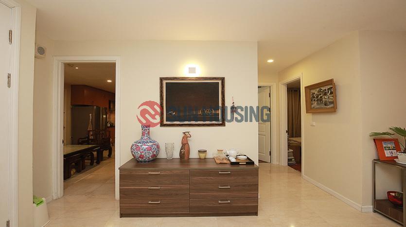 Furnished apartment for rent in P2 Ciputra | Three-bedroom, open view balcony