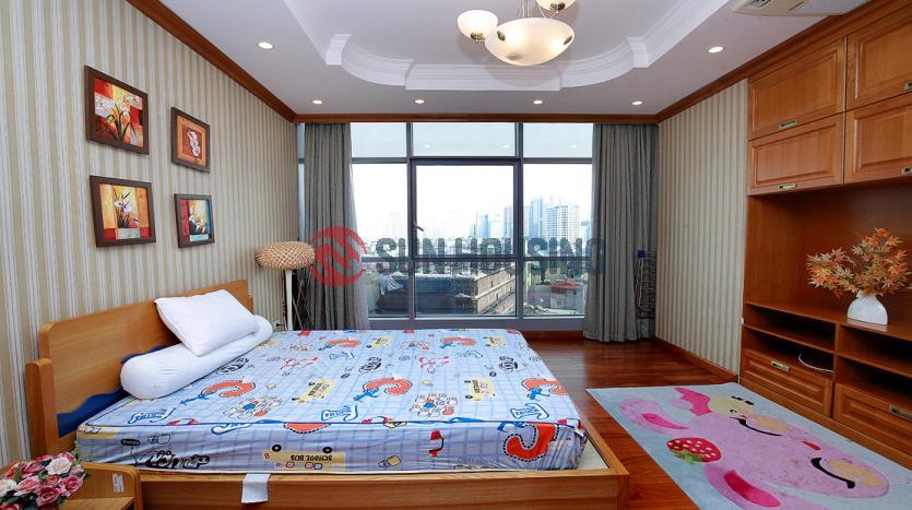 This modern and classy apartment 2 bedrooms Eurowindow Building Hanoi is ready for rent