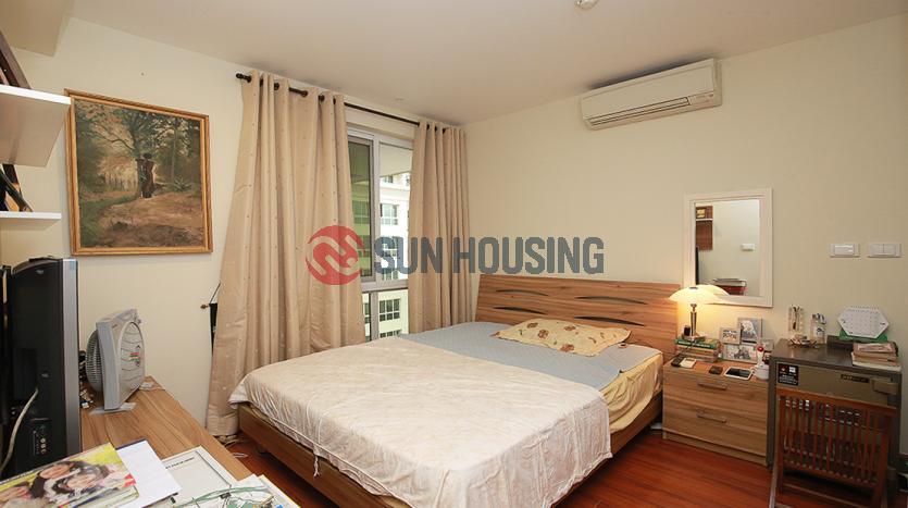 Furnished apartment for rent in P2 Ciputra | Three-bedroom, open view balcony