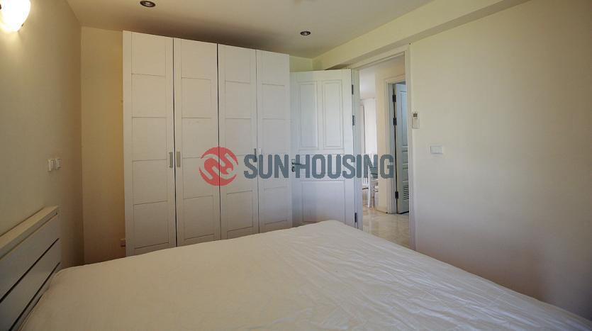 Three-bedroom apartment Ciputra Hanoi P building, open view balcony.