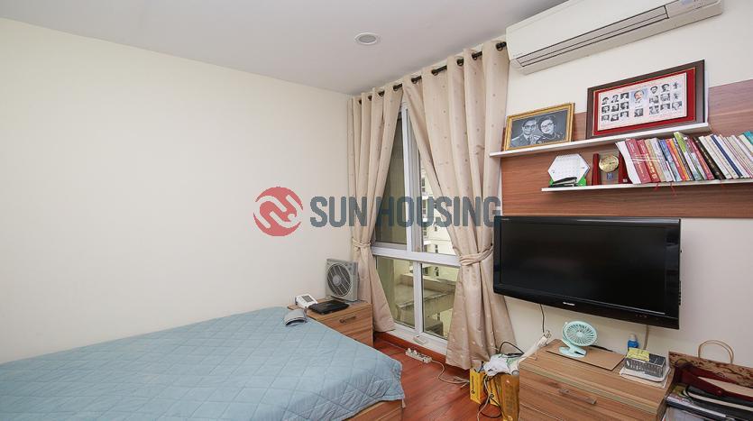 Furnished apartment for rent in P2 Ciputra | Three-bedroom, open view balcony