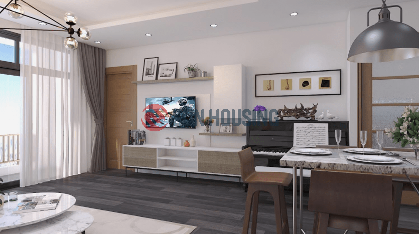 Two-bedroom serviced apartment D’.Le Roi Soleil Westlake Hanoi