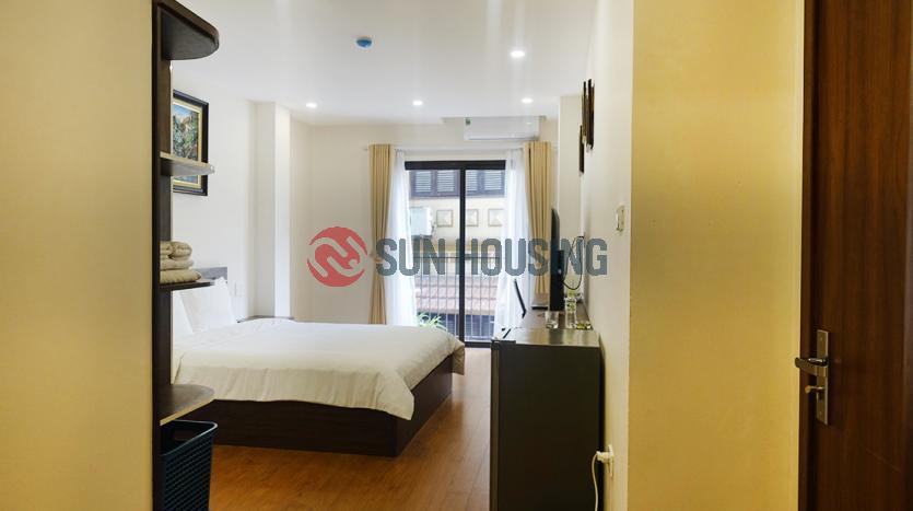 Serviced brand new studio Ba Dinh Hanoi | Balcony with open view