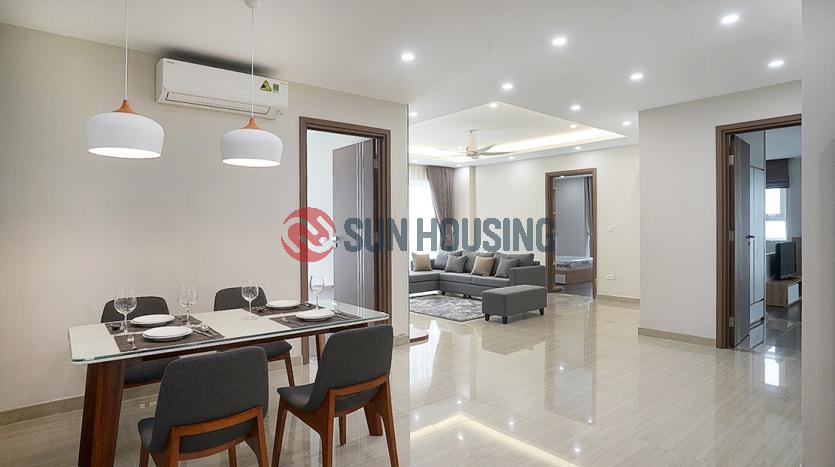 Spacious furnished apartment three bedrooms L3 Building Ciputra Hanoi