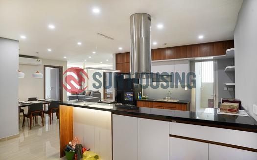 Spacious furnished apartment three bedrooms L3 Building Ciputra Hanoi