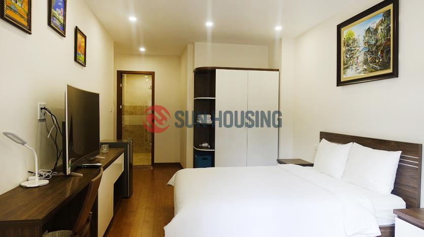 Serviced brand new studio Ba Dinh Hanoi | Balcony with open view