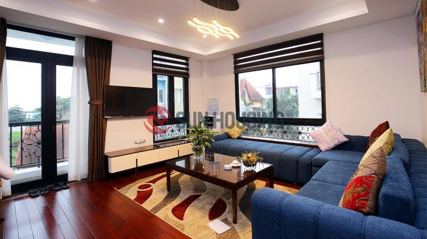 Open view two-bedroom serviced apartment Westlake Hanoi