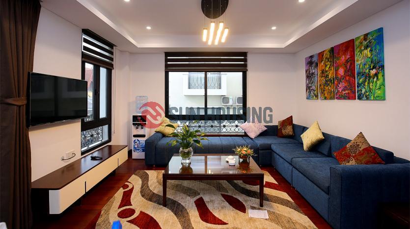 Open view two-bedroom serviced apartment Westlake Hanoi