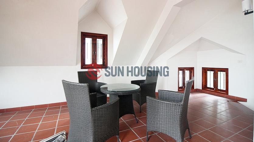 Three- bedroom house for rent in Westlake Hanoi with lake- viewing