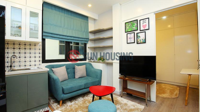 Serviced apartment Ba Dinh Hanoi one-bedroom, so beautiful!