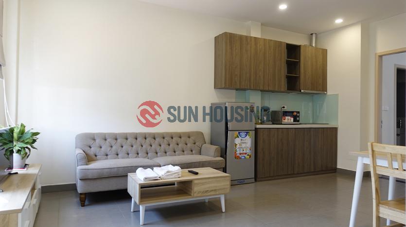 Serviced apartment Ba Dinh Hanoi two-bedroom, new and minimalist!