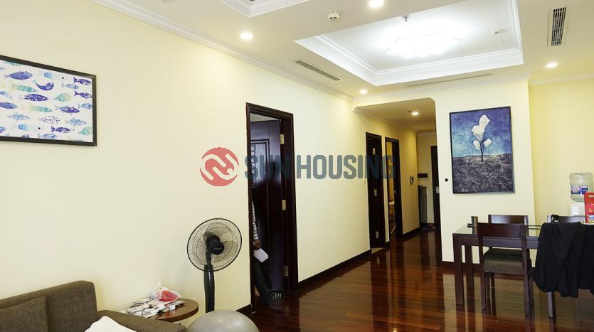 02-bed apartment Royal City Hanoi with city-viewing balcony