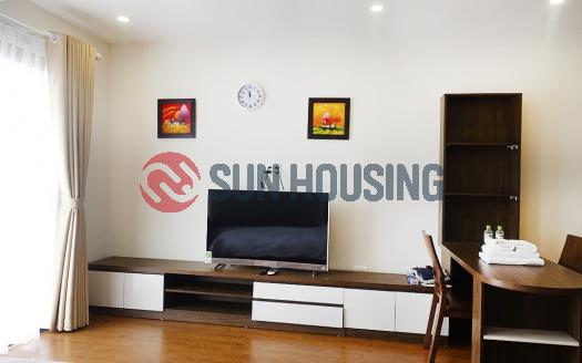 High floor studio Doi Can str Ba Dinh Hanoi | Balcony | Bright & Airy