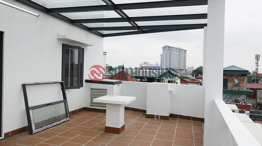 Serviced apartment one bedroom Ba Dinh Hanoi | Balcony with open view