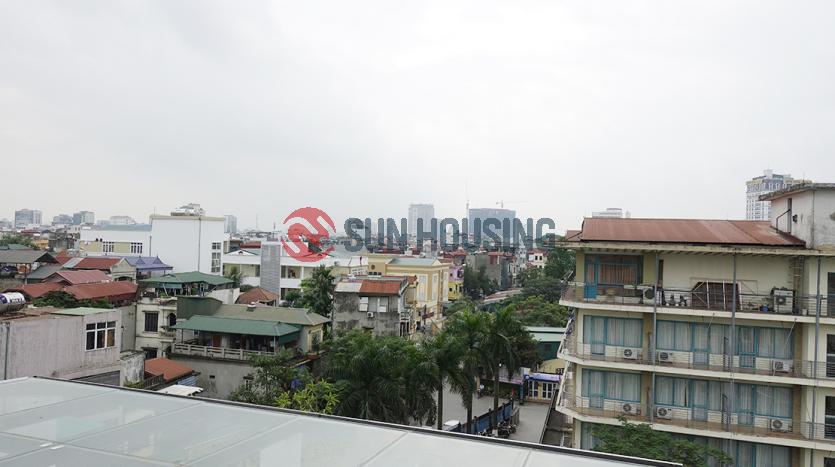 Serviced apartment one bedroom Ba Dinh Hanoi | Balcony with open view