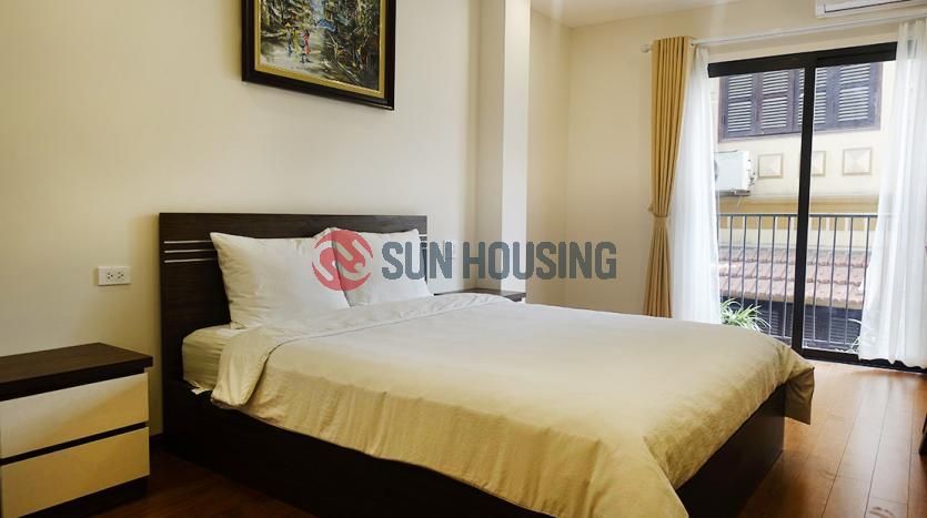 Serviced brand new studio Ba Dinh Hanoi | Balcony with open view