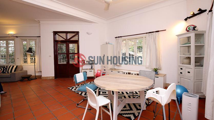 French house in Tay Ho with large courtyard and garden