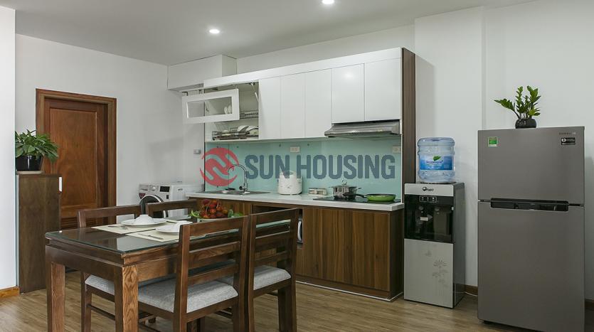 Apartment for rent in Ba Dinh Hanoi, two bedrooms and brand new.