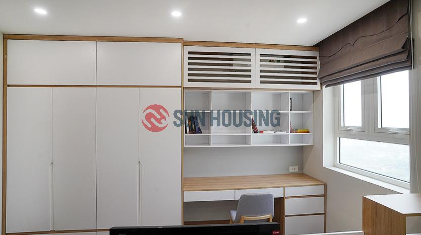 Spacious furnished apartment three bedrooms L3 Building Ciputra Hanoi