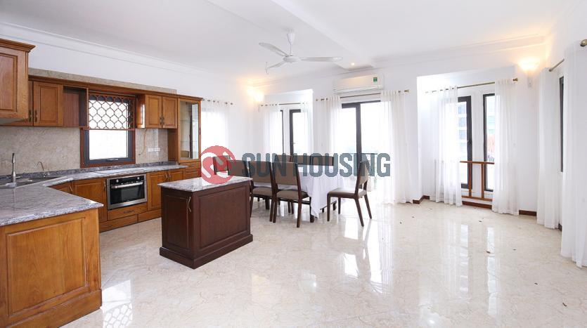 Penthouse apartment for rent in Tay Ho| 5 bedrooms and brand new