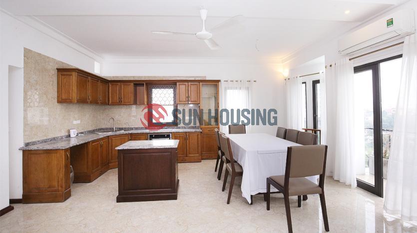 Penthouse apartment for rent in Tay Ho| 5 bedrooms and brand new