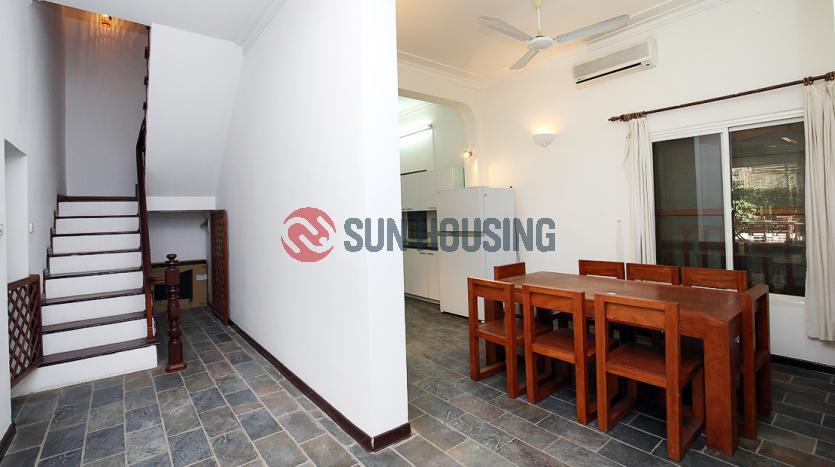 Furnished house four bedrooms Westlake Hanoi | Beautiful courtyard