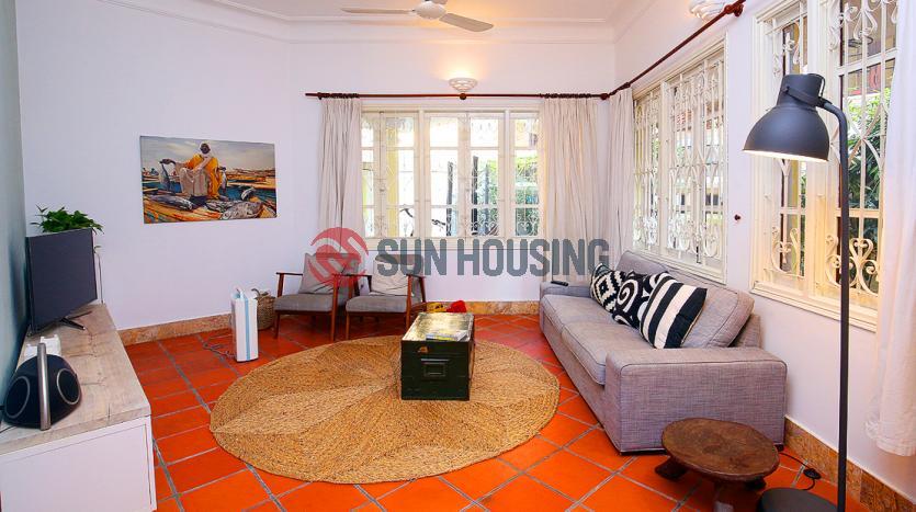 French house in Tay Ho with large courtyard and garden