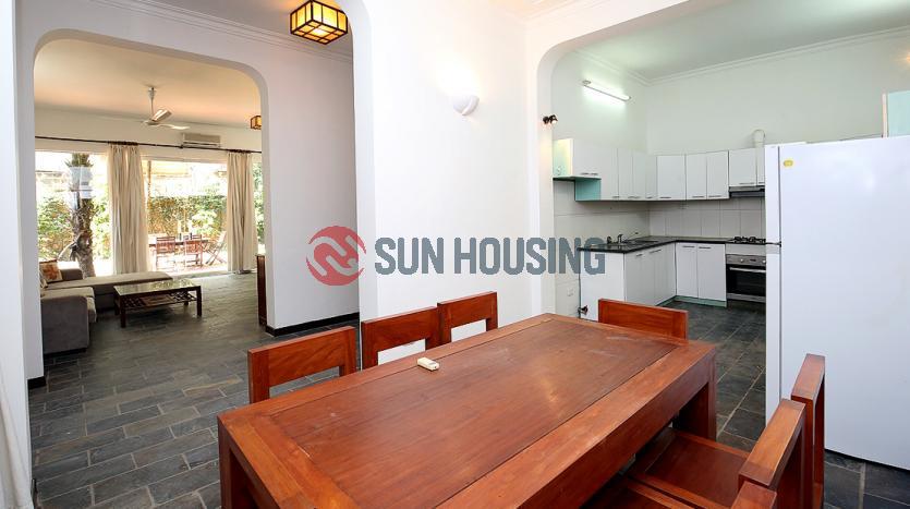 Furnished house four bedrooms Westlake Hanoi | Beautiful courtyard