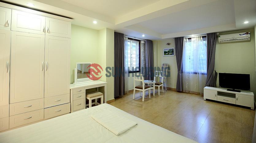 Two- bedroom serviced apartment for rent in Westlake Hanoi